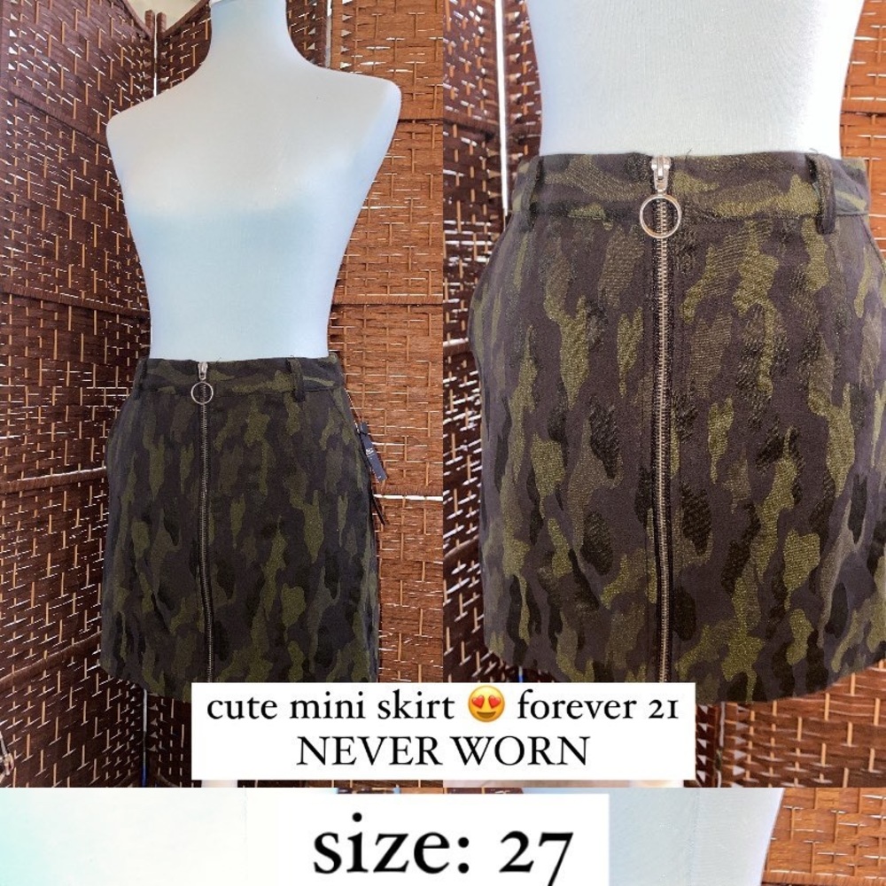 forever 21 mini skirt